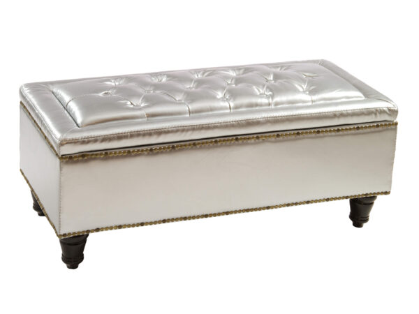 Banqueta Baul Crema (101x43x42) - Imagen 6